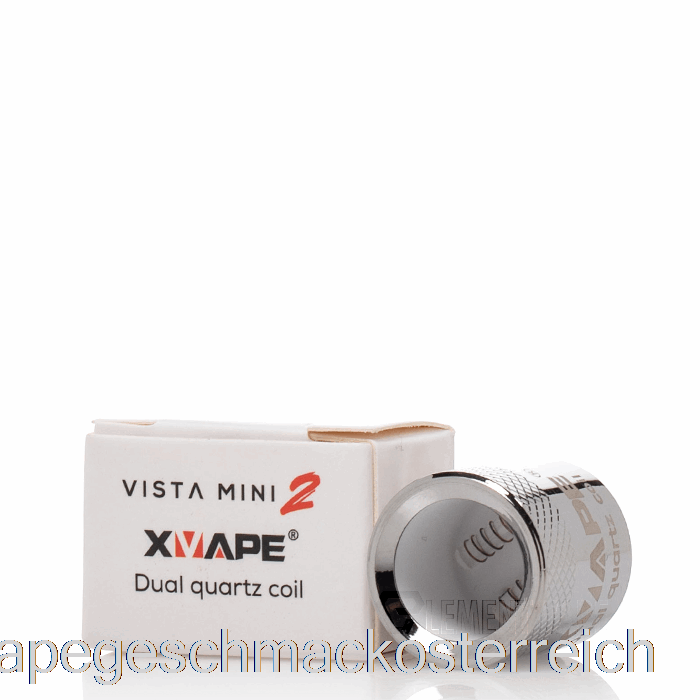Xvape Vista Mini 2 Ersatzspulen Dual Quarz Heizung Zerstäuber Vape Geschmack